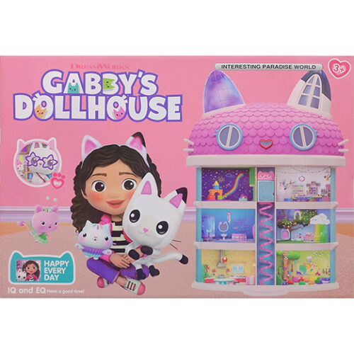 [CTRL & HOME] - Gabby's Dollhouse, Furniture & Accessories, Kids Toy for Ages 3 4 5 6 7 Year Old Girls and Boys, Great Gift for Birthday and Christmas