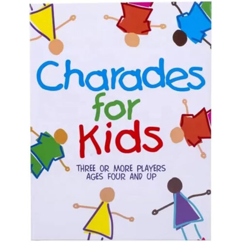 [CTRL & HOME] - Charades Game for Kids and Family, Fun Acting & Guessing Party Game with Picture Cards, Educational Board Game for Children Ages 4+