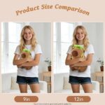 Cute Capibara Plush, Stuffed Animal with Turtle for Kids 9 Inch | Capibaras Peluches, Kawaii Fluffy Soft Plush for Teens Kids Adults Birthday Present Valentines Back-to-school Gifts - Image 7