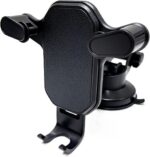 [CTRL & HOME] - Car Phone Mount with Strong Suction Cup, RT-666 Dashboard & Windshield Phone Holder, 360° Rotation, Extendable Arm, Hands-Free Mobile Phone Stand for Car, Compatible with iPhone Samsun - Image 2