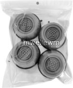 Mwellewm Anti Vibration Pads for Washing Machine Shock and Noise Reducing Washing Machine Support Anti Slip Vibration Rubber Washing Machine Feet Dryer Washer Vibration Stabilizer(1.7D x 0.16 H) - Image 2