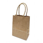 [CTRL & HOME] - 【12-Pack】Solid Color Paper Gift Bags with Handles, Multi-Size Options — Kraft Shopping Bags for Party, Retail, Wedding & Gift Packaging (Red, XS (15 * 11 * 6cm)) - Image 3