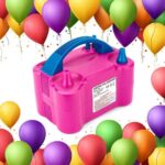 Electric Air Balloon Pump, Portable Dual Nozzle Electric Balloon Inflator/Blower for Party Decoration,Used to Quickly Fill Balloons - 110V 600W - Image 5