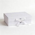 [CTRL & HOME] - All-in-One Foldable Gift Box with Magnetic Closure& Built-in Ribbon, Premium Flat-Fold Paperboard Packaging Box for Jewelry, Wedding, Birthday Gifts - Image 6