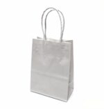 [CTRL & HOME] - 【12-Pack】Solid Color Paper Gift Bags with Handles, Multi-Size Options — Kraft Shopping Bags for Party, Retail, Wedding & Gift Packaging (Red, XS (15 * 11 * 6cm)) - Image 4