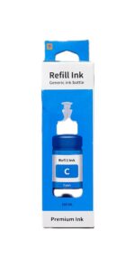 [CTRL & HOME] - Refill Ink, Generic Ink Bottles 100ml for HP Epson Canon Printer - Choose Color (Black, Cyan, Magenta, Yellow) or 4-Pack CMYK Set (Combo Kit) (Black(single)) - Image 2