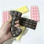 [CTRL & HOME] - Slow Rising Chocolate Bar Stress Relief Toy, Soft PU Foam Sensory Fidget Toy, Random Color, Slow Rebound Stress Relief Toy for Kids 3+ & Adults - Image 6