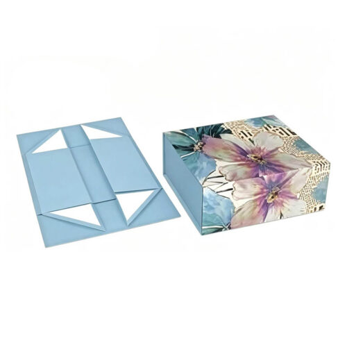 [CTRL & HOME] - Foldable Gift Box with Lid, Magnetic Closure Gift Box, Reusable Collapsible Gift Packaging for Birthday, Wedding, Holiday Presents