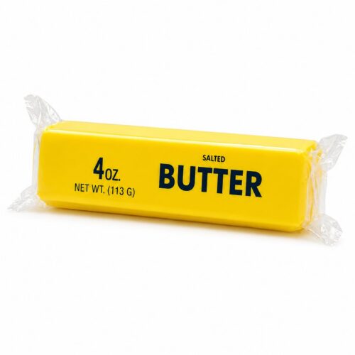 [CTRL & HOME] - Butter Squishy Toy, Realistic Butter Stress Relief Foam, Slow Rising Squeeze Toy for Office Desk, Home Decor and Gifts