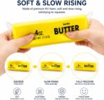 [CTRL & HOME] - Butter Squishy Toy, Realistic Butter Stress Relief Foam, Slow Rising Squeeze Toy for Office Desk, Home Decor and Gifts (13 × 4 × 4 cm) - Image 8