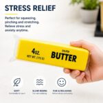 [CTRL & HOME] - Butter Squishy Toy, Realistic Butter Stress Relief Foam, Slow Rising Squeeze Toy for Office Desk, Home Decor and Gifts (13 × 4 × 4 cm) - Image 7