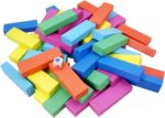 [CTRL & HOME] - 54 PCS Wooden Number Stacking Blocks Game – Classic Balance Tower Toy for Kids & Family - Image 5