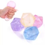 [CTRL & HOME] - Squeeze Ball Stress Relief Toy, Stretchy Squishy Sensory Fidget Toy, Soft Elastic Gel Stress Ball, Random Color, 1 Pack - Image 5