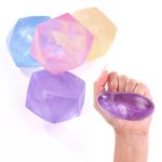 [CTRL & HOME] - Squeeze Ball Stress Relief Toy, Stretchy Squishy Sensory Fidget Toy, Soft Elastic Gel Stress Ball, Random Color, 1 Pack - Image 4