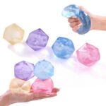 [CTRL & HOME] - Squeeze Ball Stress Relief Toy, Stretchy Squishy Sensory Fidget Toy, Soft Elastic Gel Stress Ball, Random Color, 1 Pack - Image 3